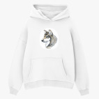 Толстовка худи оверсайз