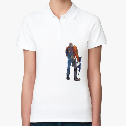 Женская рубашка поло (печать) с принтом Tom Clancy’s The Division