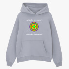 Толстовка худи оверсайз