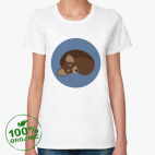 Женская футболка органик