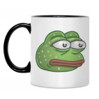 Кружка двухцветная