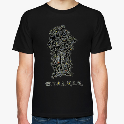 Футболка с принтом Сталкер