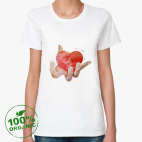 Женская футболка органик