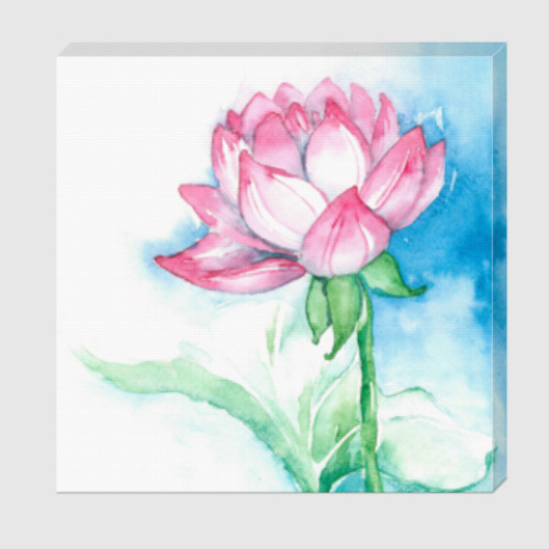 Холст с принтом Лотос
