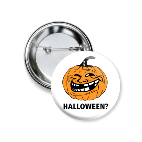 Значок 37мм Halloween?
