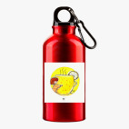 Металлическая бутылка 400 мл UV-DTF