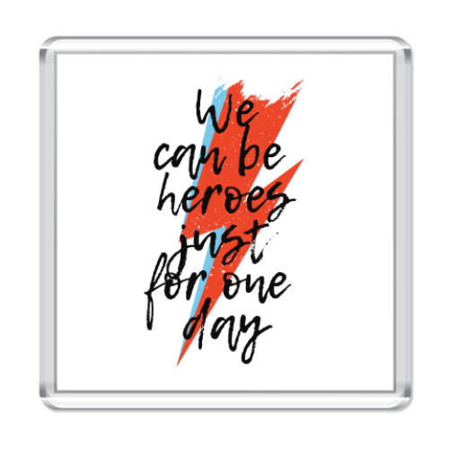 Магнит Heroes. Дэвид Боуи
