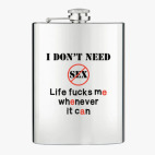 Фляжка стальная