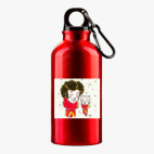 Металлическая бутылка 400 мл UV-DTF