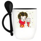 Кружка с ложкой