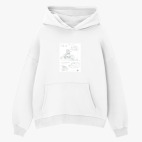 Толстовка худи оверсайз