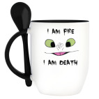 Кружка с ложкой