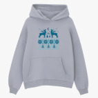 Толстовка худи оверсайз