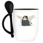 Кружка с ложкой