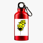 Металлическая бутылка 400 мл UV-DTF