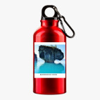 Металлическая бутылка 400 мл UV-DTF