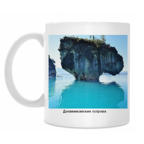 Кружка с принтом Доминиканские острова