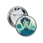 Значок 37 мм Homestuck Kankri Vantas