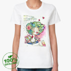 Женская футболка органик