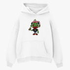 Толстовка худи оверсайз