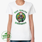 Женская футболка органик