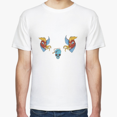Футболка Skull /   Blue skull 2