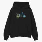 Толстовка худи оверсайз