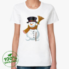 Женская футболка органик