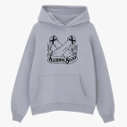 Толстовка худи оверсайз