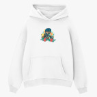 Толстовка худи оверсайз