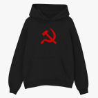 Толстовка худи оверсайз