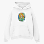 Толстовка худи оверсайз