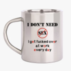 Кружка металлическая