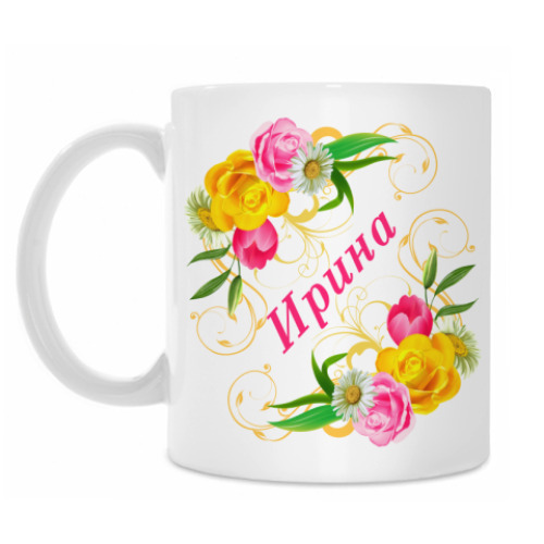 Кружка с принтом Ирина
