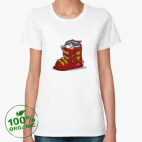 Женская футболка органик