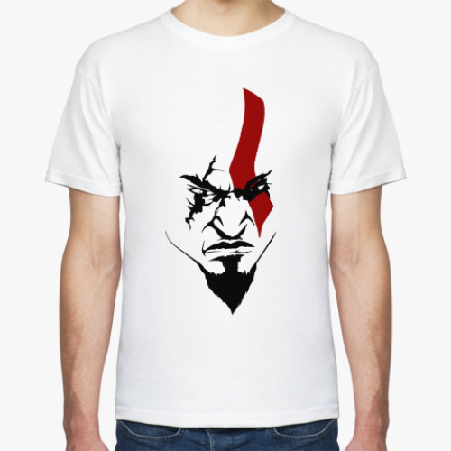 Футболка с принтом God of war/Kratos