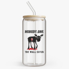 Банка с бамбуковой крышкой