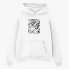 Толстовка худи оверсайз