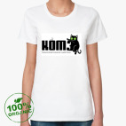 Женская футболка органик