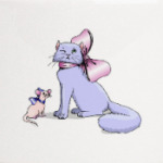 Кошечка с бантиком