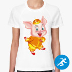 Женская спортивная футболка