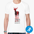 Мужская спортивная футболка