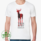 Мужская футболка органик