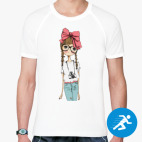 Мужская спортивная футболка