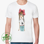 Мужская футболка органик