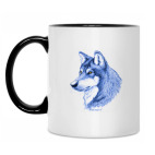 Кружка двухцветная