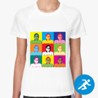 Женская спортивная футболка