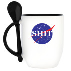 Кружка с ложкой