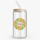 Банка с бамбуковой крышкой