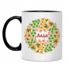 Кружка двухцветная